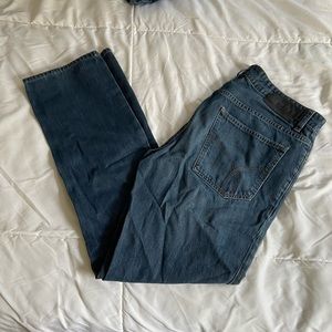 Calvin Klein Men’s Slim Straight Jeans — 34x32